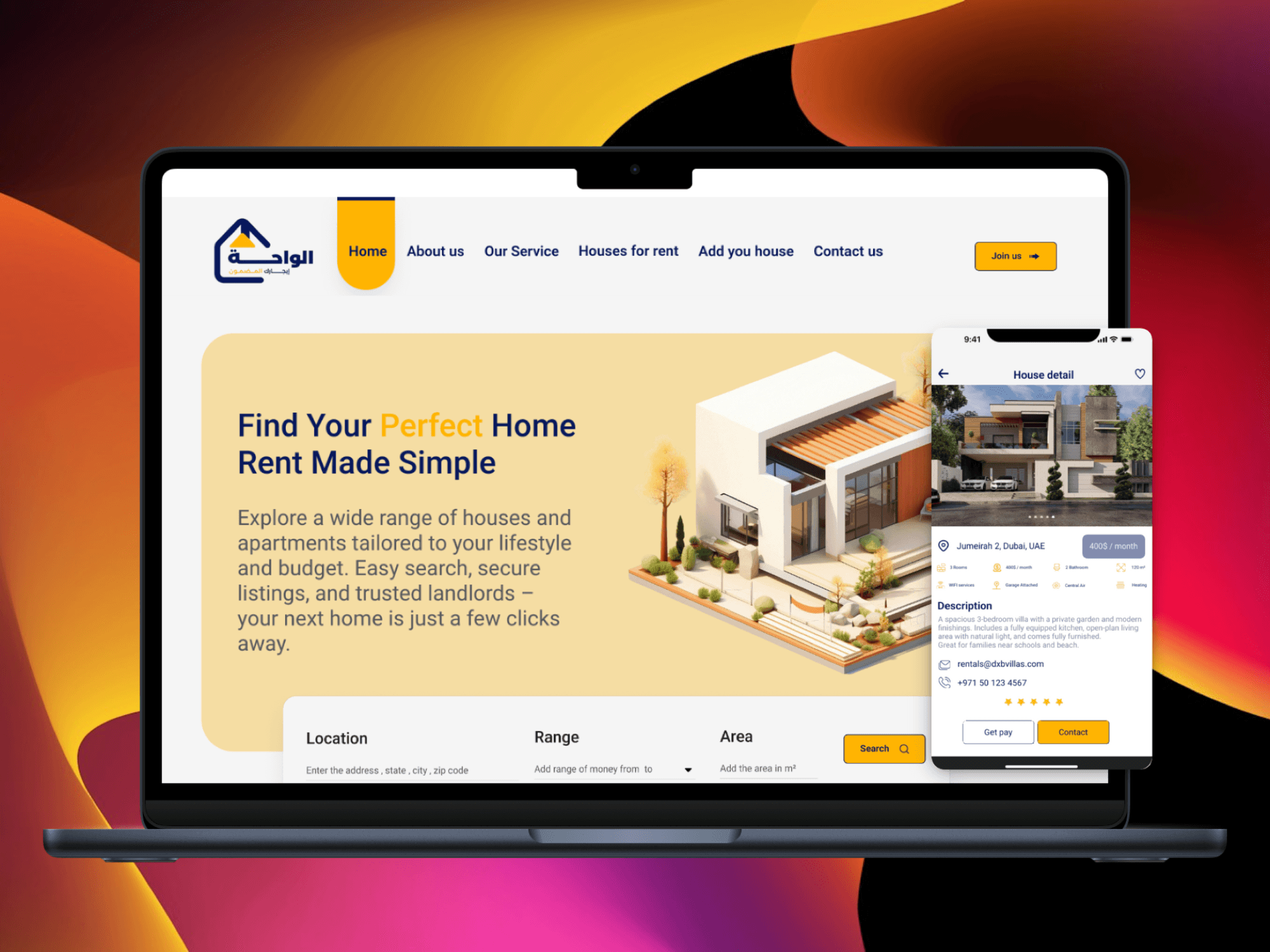 Wa7a – PropTech Rental Ecosystem